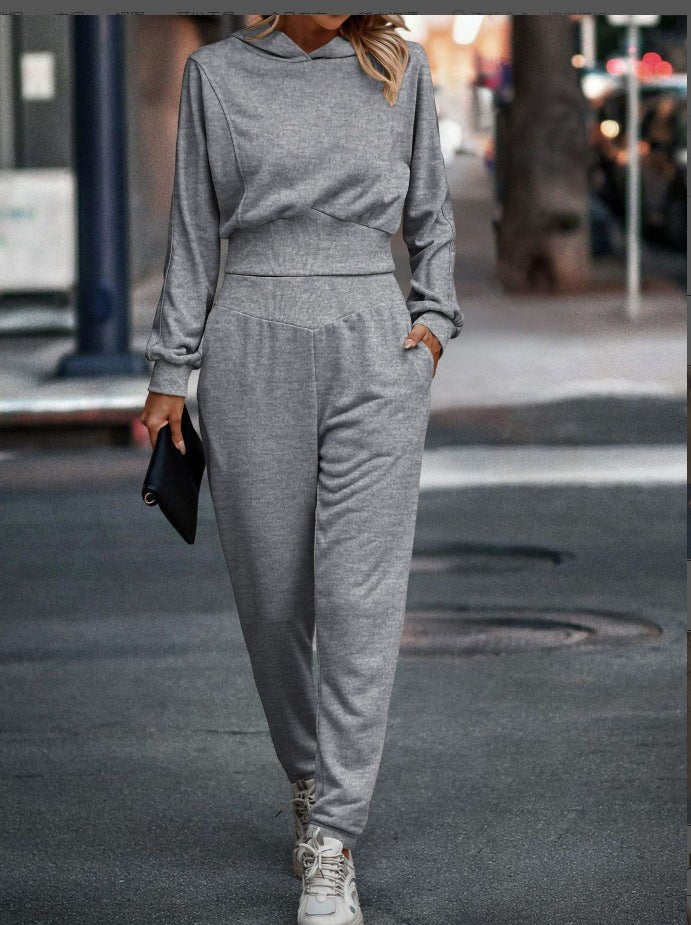 Alberta | Women's Comfortable Hoodie in Gray