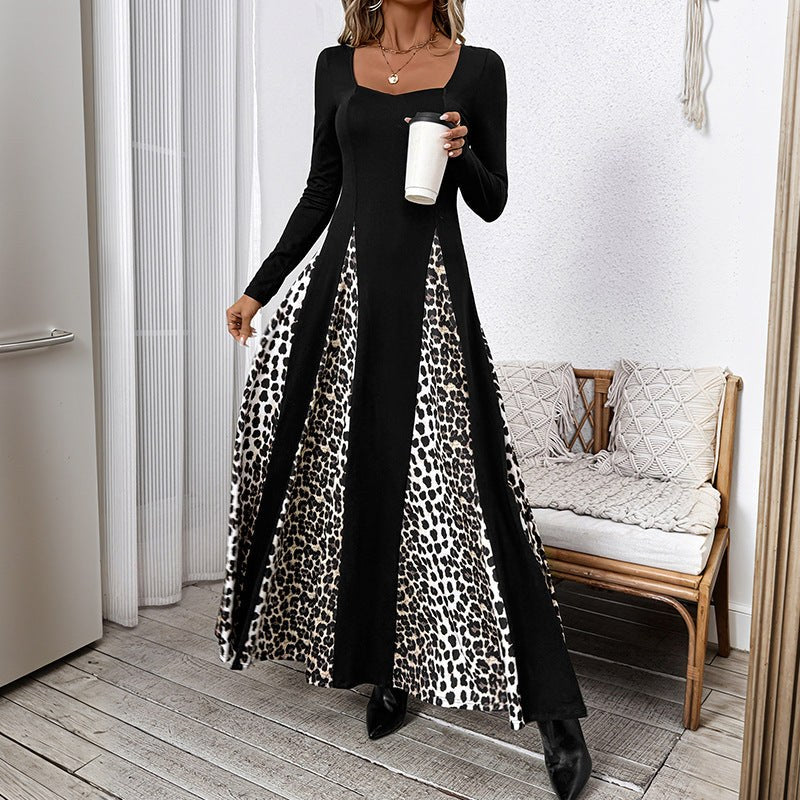 Aldona | Women's Elegant Fashionable Maxi Dress in Black