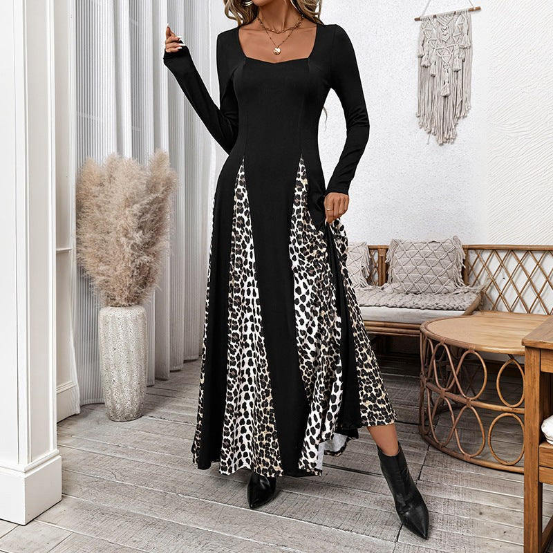 Aldona | Women's Elegant Fashionable Maxi Dress in Black