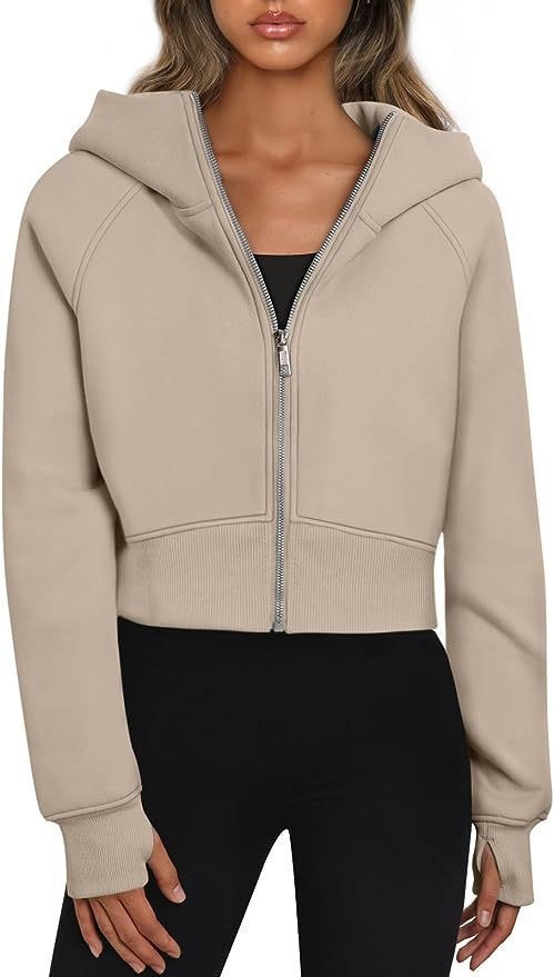 Alessia | Women's Zip Short Sleeve Hooded Comfortable Hoodie