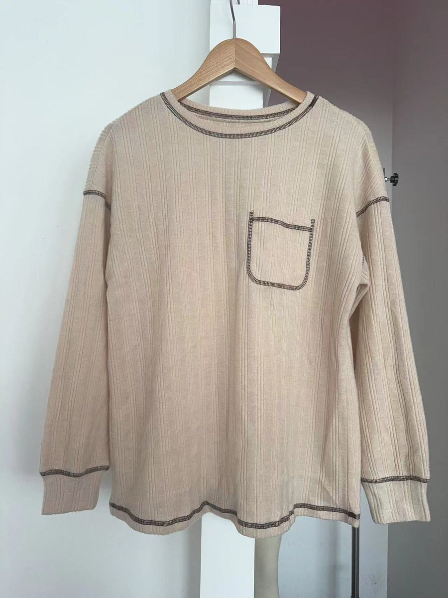 Alexia | Women's Long Sleeve Comfortable Top in Farbig Darstellung