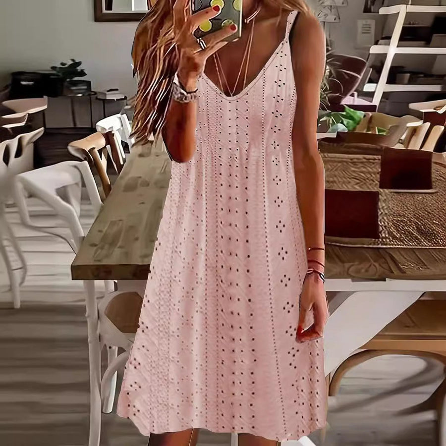 Alice | Women's V-Neck Sleeveless Summer Dress