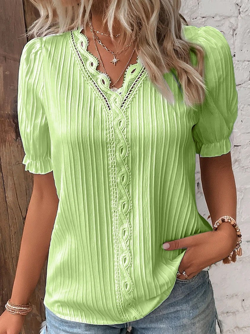 Alicia | Women's Ruffle Blouse
