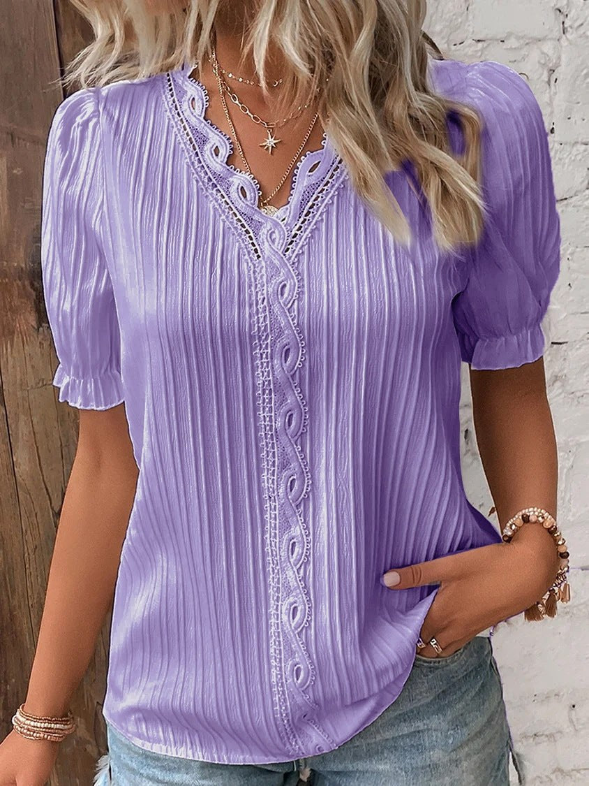 Alicia | Women's Ruffle Blouse