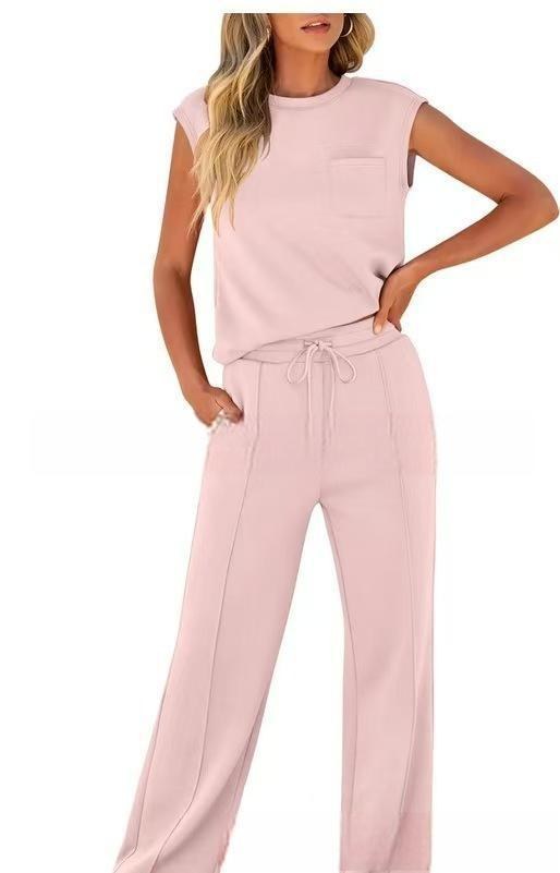 Alicia | Women's Comfortable Fashionable Lounge Set in Light Pink
