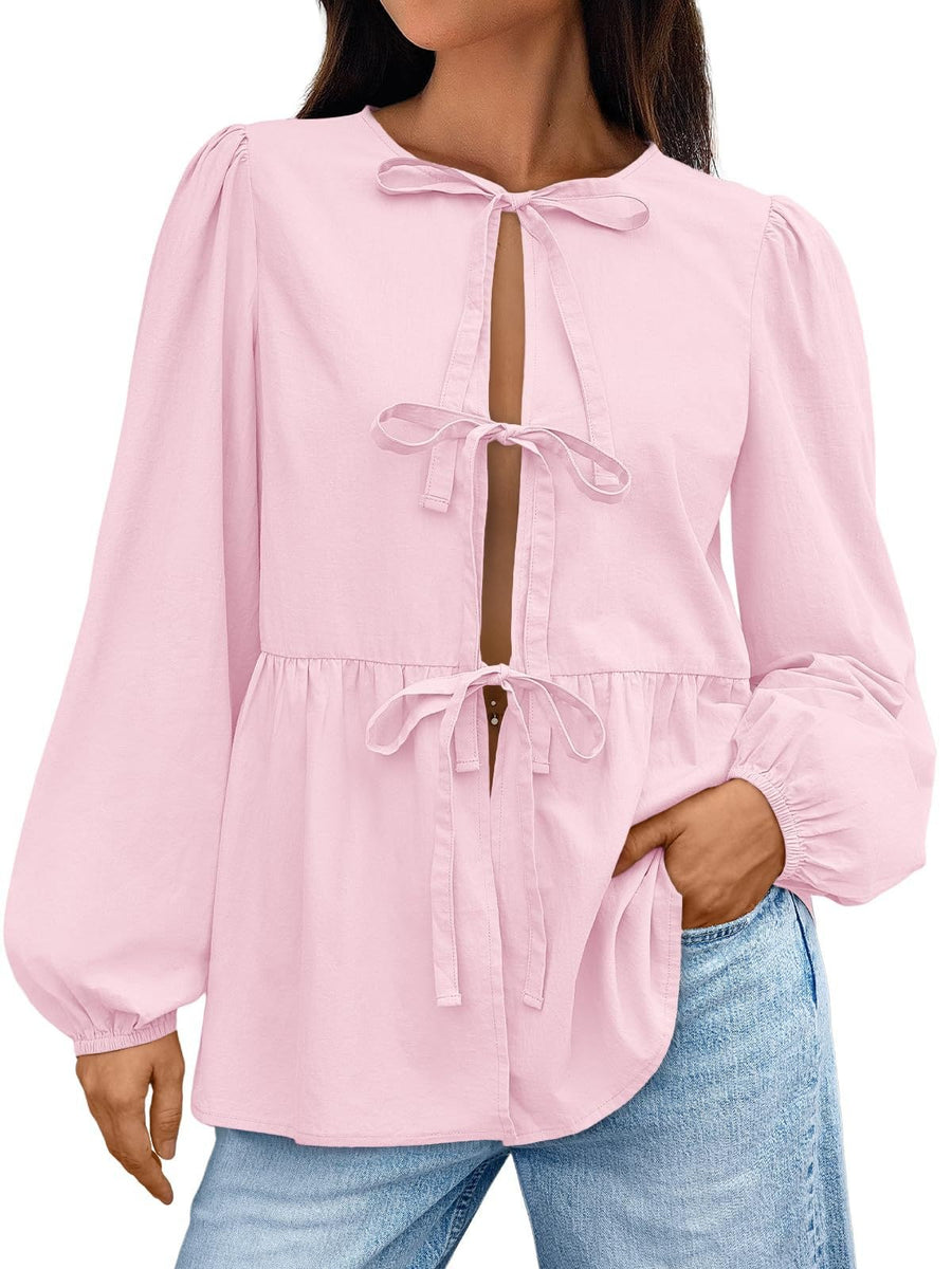 Alina | Women's Blouse in Pink