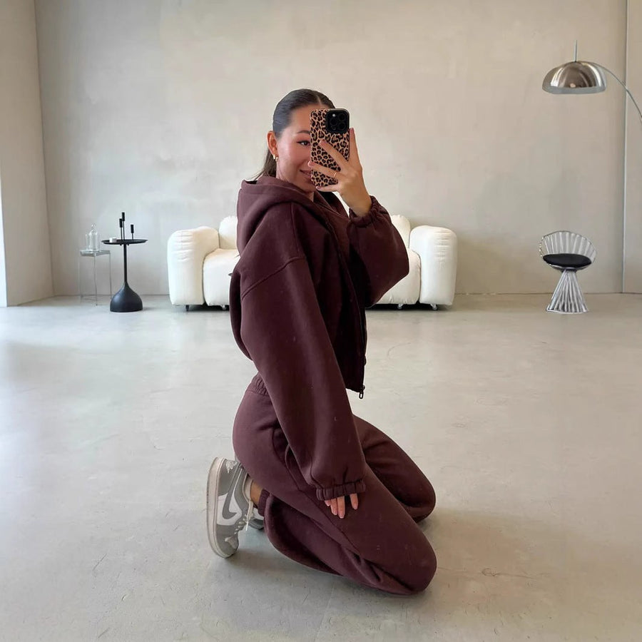 Alinta | Women's Elastic Waist Comfortable Hoodie