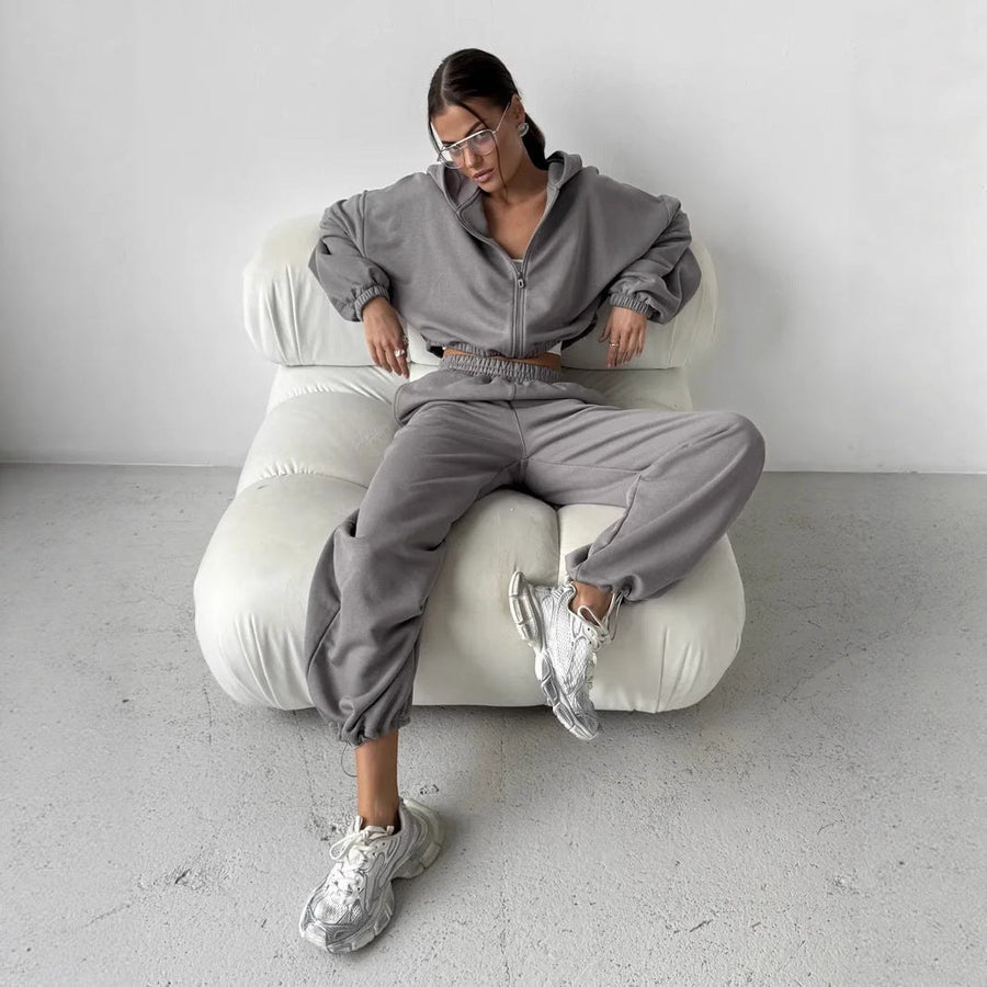 Alinta | Women's Elastic Waist Comfortable Hoodie
