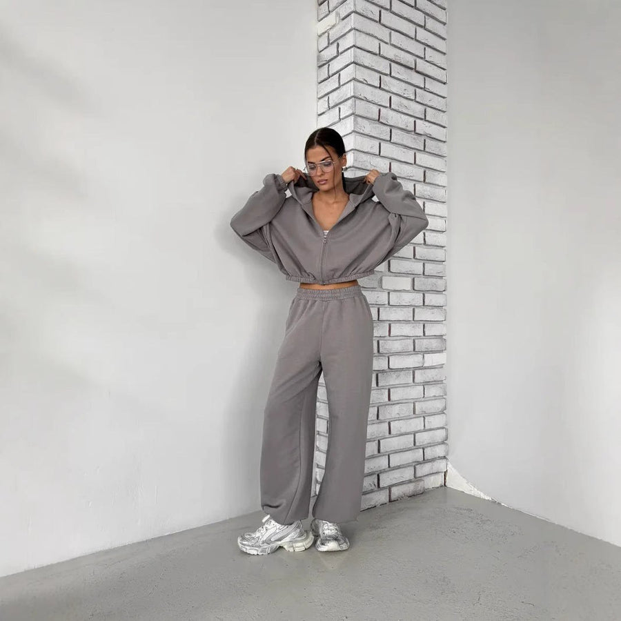 Alinta | Women's Elastic Waist Comfortable Hoodie