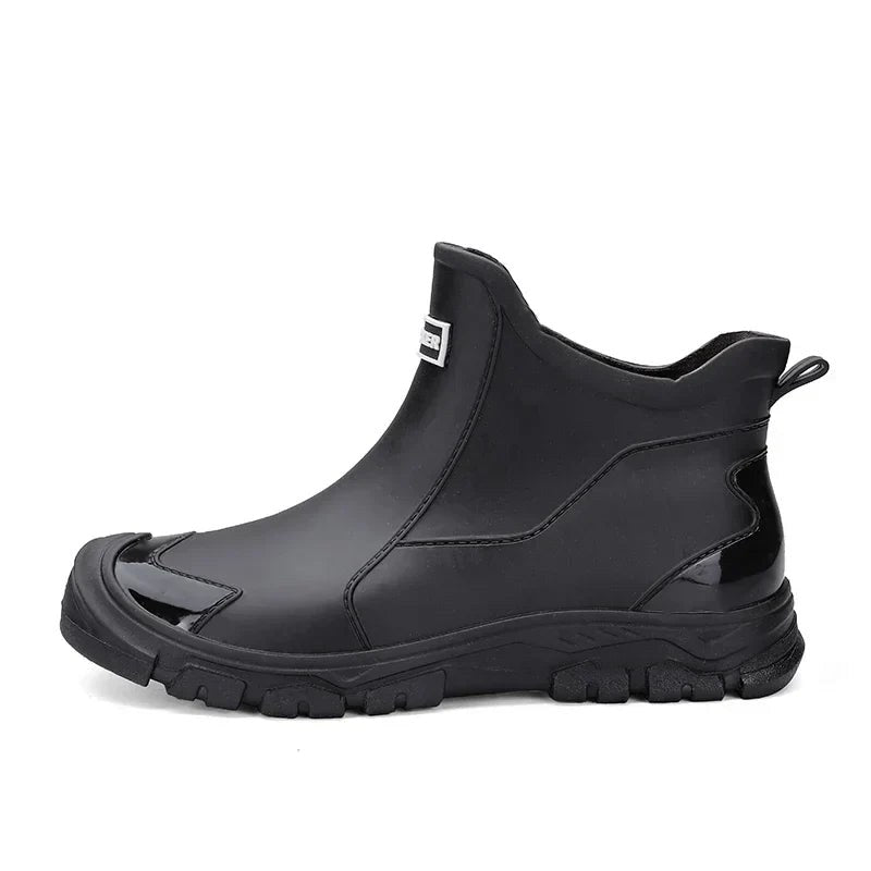 Alison | Women's Ankle Pull-On Lug Sole Closed Toe Boots