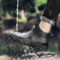 Alison | Women's Ankle Pull-On Lug Sole Closed Toe Boots