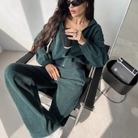 Almira | Women's Elastic Waist Modern Hoodie