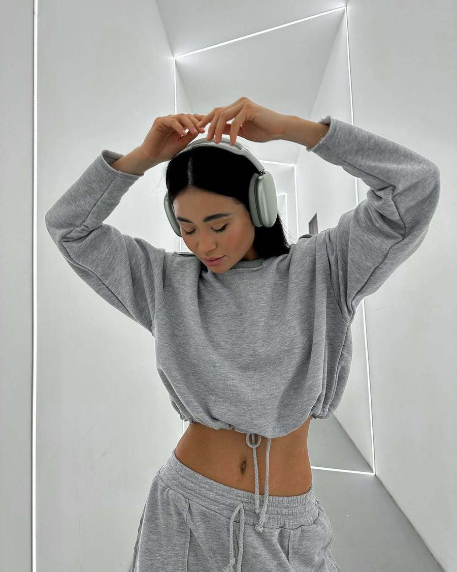 Aloisia | Women's Sweatshirt in Gray