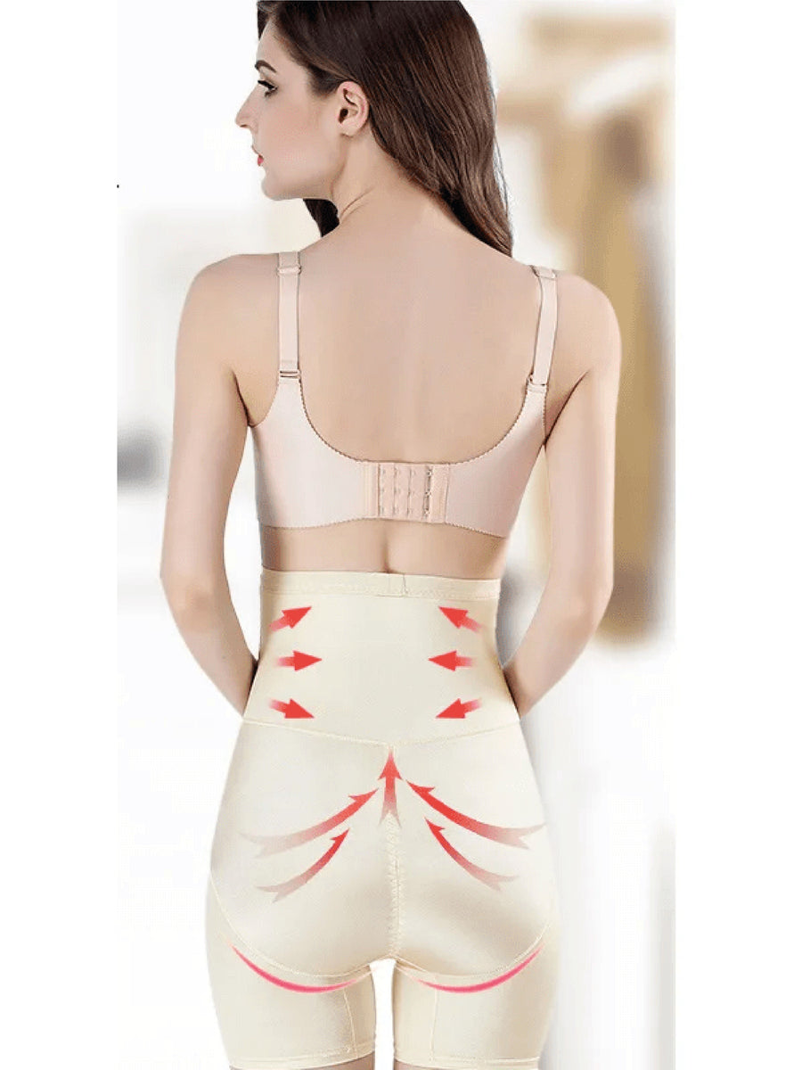 Alouette | Women's High Waist Extended Leg Length Shapewear in Pink