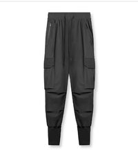 Alvina | Women's Elastic Waist Zip Pockets Pants – Dress Pants in Black