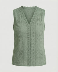 Amarisse | Women's Top in Bohnen Green