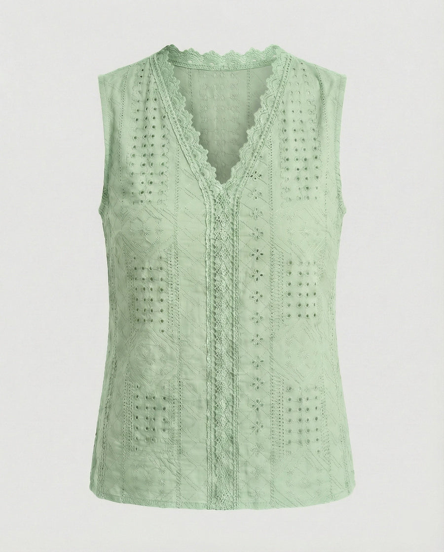 Amarisse | Women's Top in Light Green