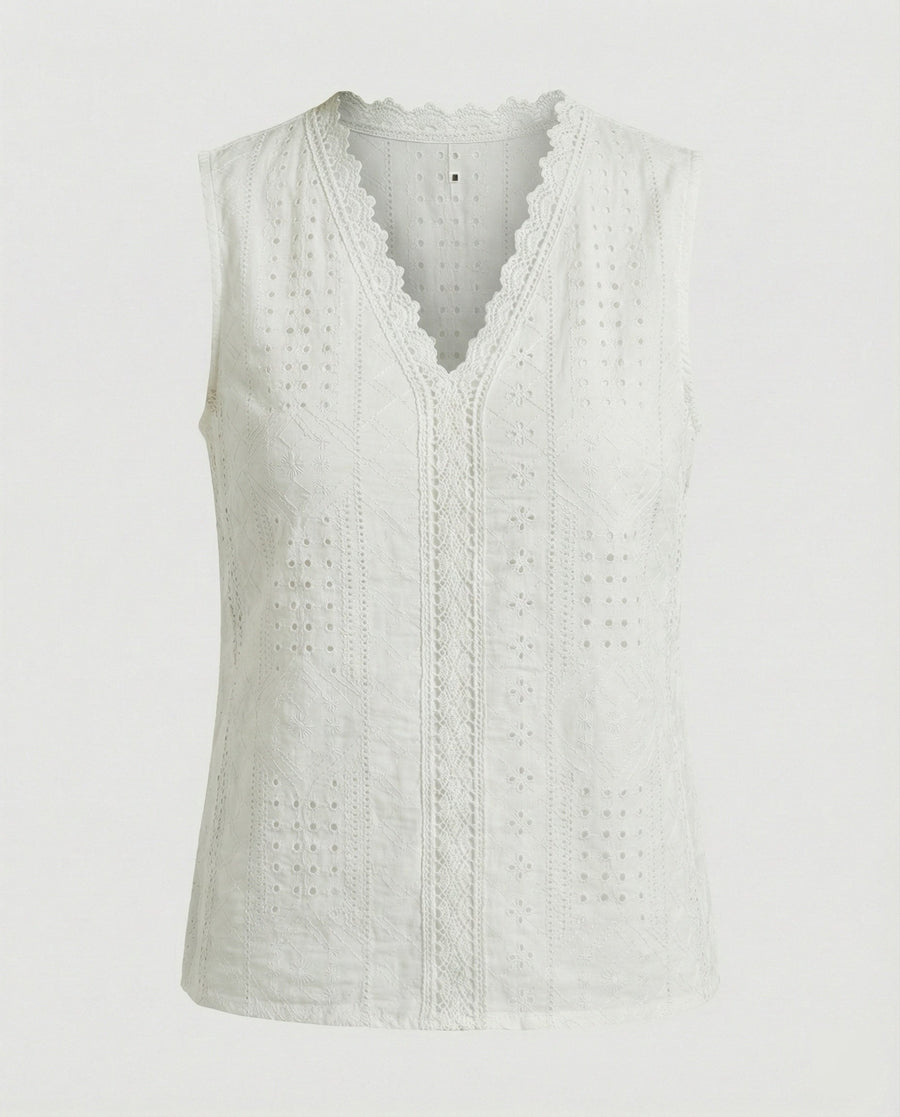 Amarisse | Women's Top in White