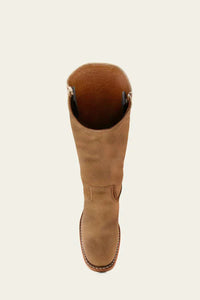 Amelie | Women's Mid Calf Block Heel With Closed Toe Boots