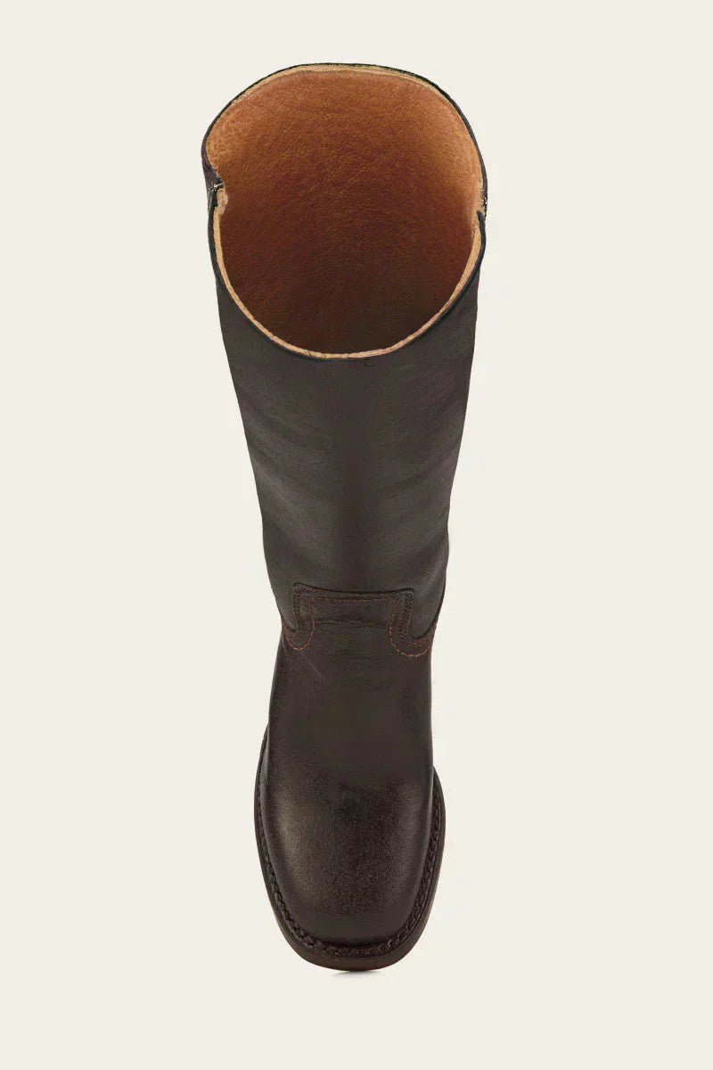 Amelie | Women's Mid Calf Block Heel With Closed Toe Boots
