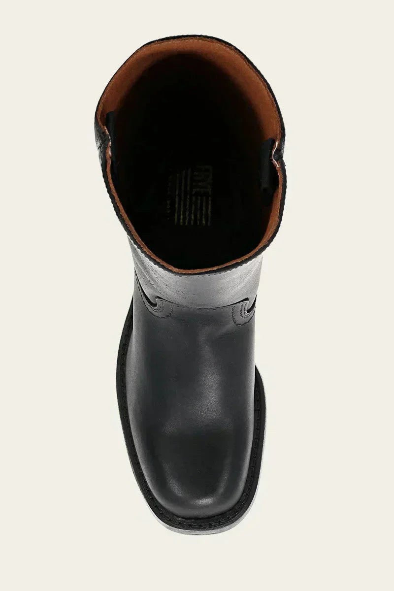 Amelie | Women's Mid Calf Block Heel With Closed Toe Boots