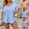 Anabella | Women's Button-Front T-Shirt