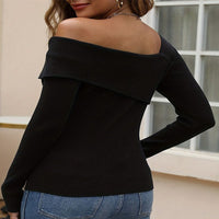 Anastasia | Women's Asymmetric Long Sleeve Top