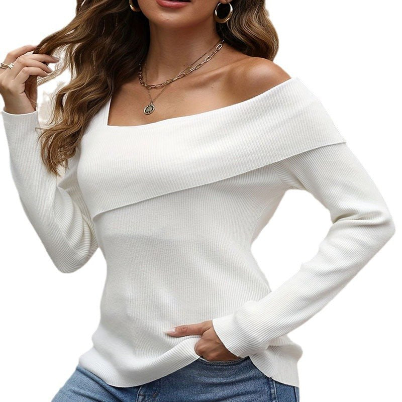 Anastasia | Women's Asymmetric Long Sleeve Top