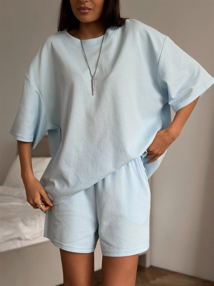 Andrina | Women's T-Shirt in Sky Blue