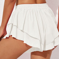 Angelique | Women's Ruffle Elegant Shorts