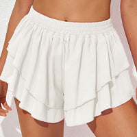 Angelique | Women's Ruffle Elegant Shorts
