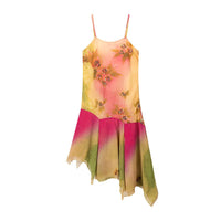 Angelique | Women's Asymmetric Floral Summer Dress in Kleid