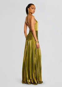 Anneliese | Women's Ruched Waistband Detail Maxi Dress