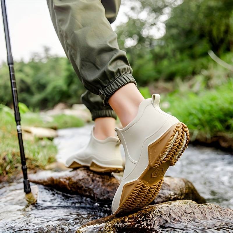 Annette | Women's Slip-On Ankle Style with Rounded Toe Boots