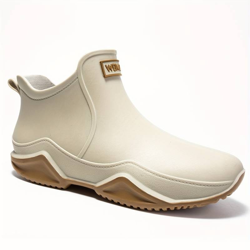 Annette | Women's Slip-On Ankle Style with Rounded Toe Boots