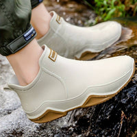 Annette | Women's Slip-On Ankle Style with Rounded Toe Boots