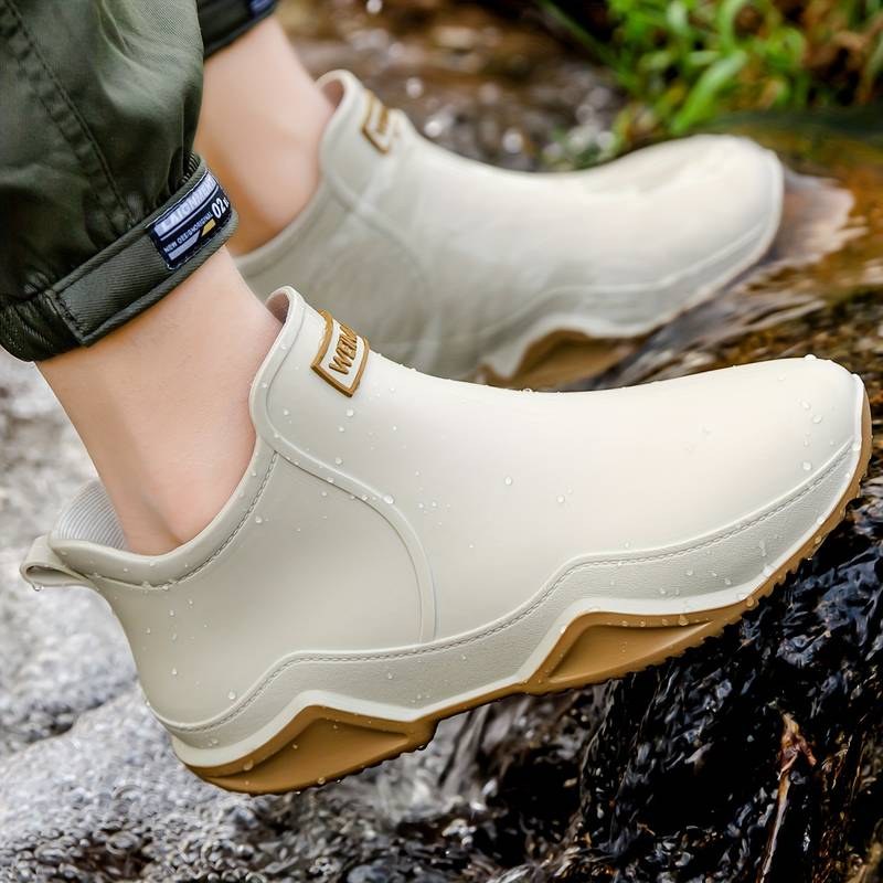Annette | Women's Slip-On Ankle Style with Rounded Toe Boots