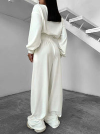 Anouk | Women's Oversized Two-Piece Set in White