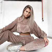 Ansley | Women's Comfortable Joggers in Beige