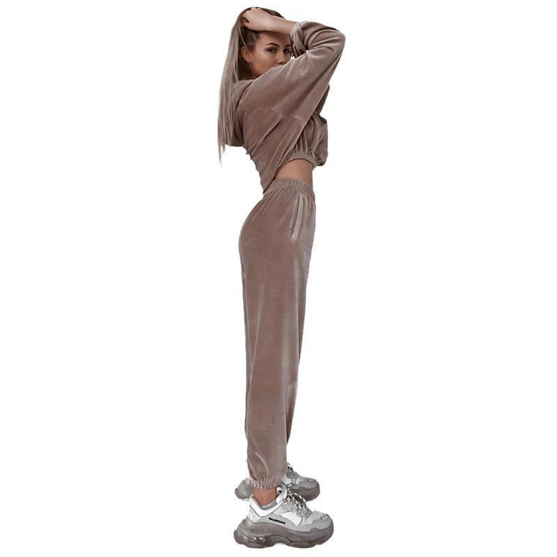 Ansley | Women's Comfortable Joggers in Beige