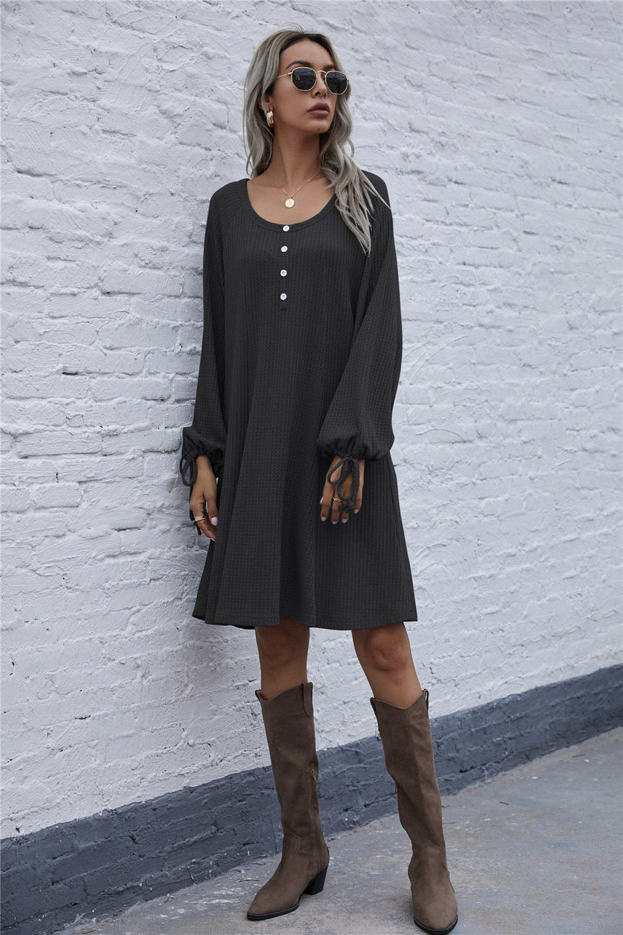 Antonella | Women's Sweater in Light Gray