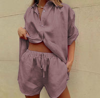 Arcadia | Women's Casual Pajama Set in Pink