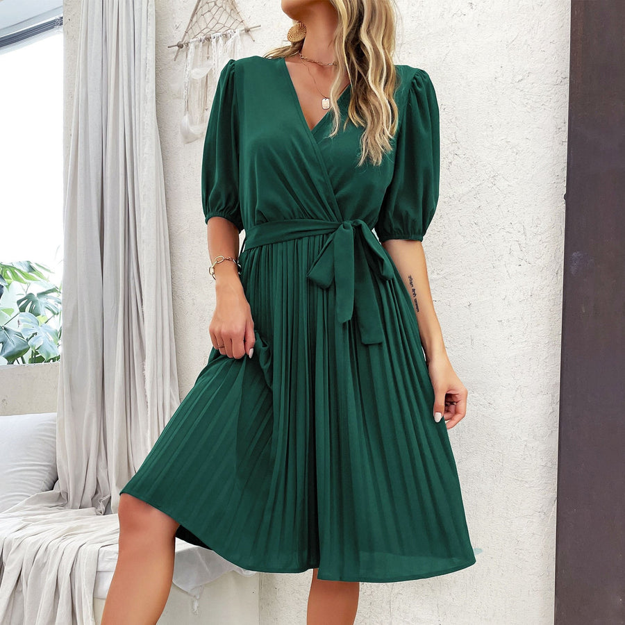 Argentina | Women's Voluminous Elegant Wrap Dress