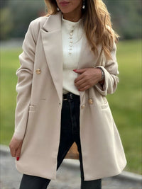 Ariadne | Women's Elegant Blazer in Apricot
