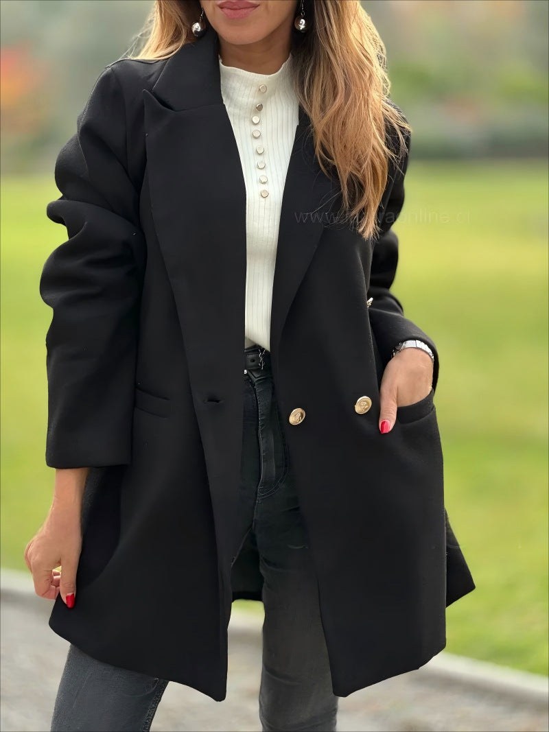 Ariadne | Women's Elegant Blazer in Black