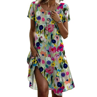Arista | Women's Slit Floral Casual Maxi Dress