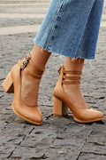 Arlette | Women's Ankle Strap Block Heels