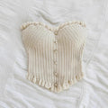 Arlette | Women's Ruffle Detail Button-Front Top