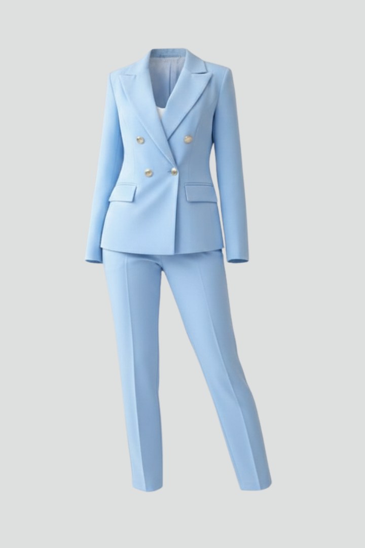 Armanda | Women's Double-Breasted Suit Set