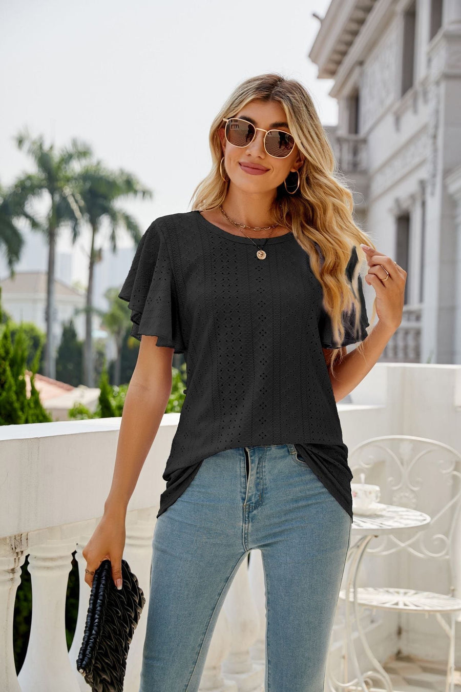 Arnaude | Women's Top in Black